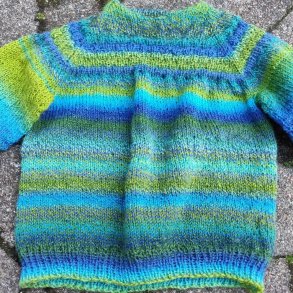 Opskrift Brnebluse 2-10 r, p dansk sendes p PDF