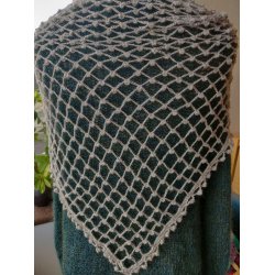 Opskrift Sjal hklet i Piura Baby Alpaca