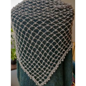 Opskrift Sjal hklet i Piura Baby Alpaca