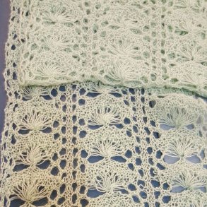 Opskrift Hjertemusling strikket i Baby Alpaca sendes som PDF