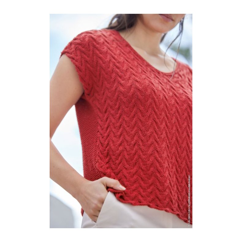 Opskrift Shirt i Landlust Sommersilke p dansk sendes p PDF