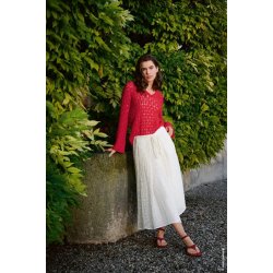 Opskrift H�klet sweater i Setasuri, p� Dansk sendes som PDF