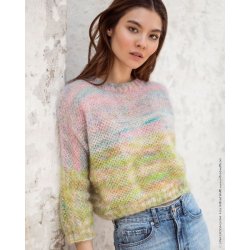 Opskrift Pullover i Silkhair p dansk sendes som PDF