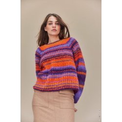 Opskrift Topdown-pullover Gigante sendes som PDF p� dansk