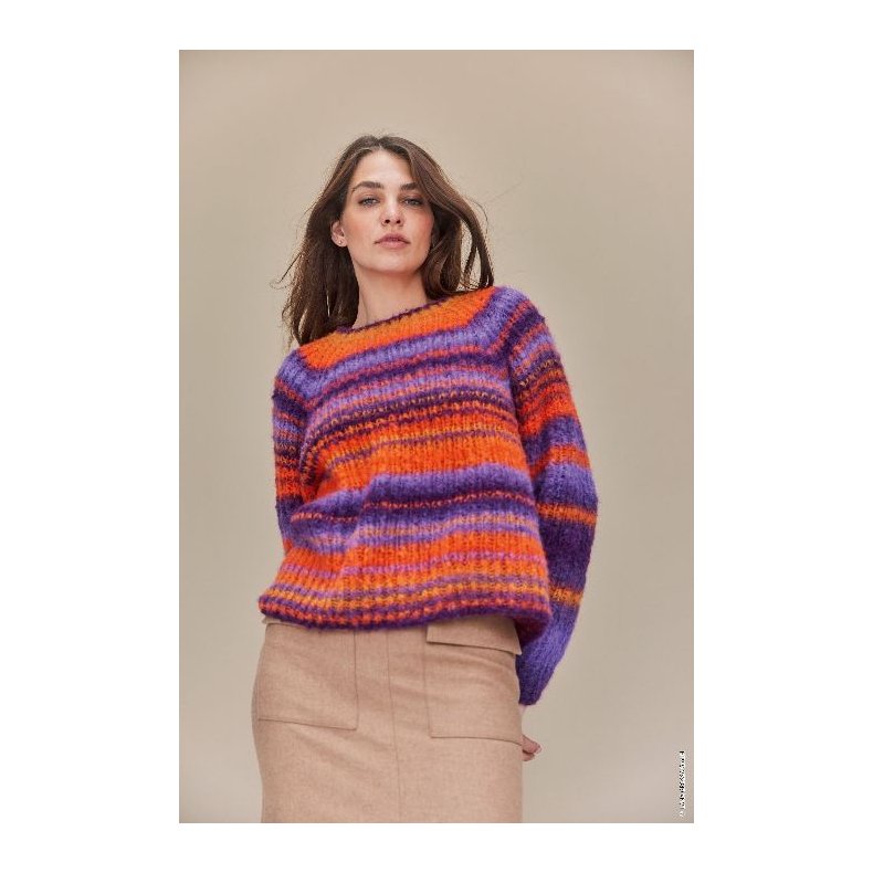 Opskrift Topdown-pullover Gigante sendes som PDF p� dansk