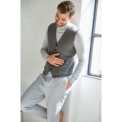 Opskrift Herre Vest Merino Uno p dansk som PDF