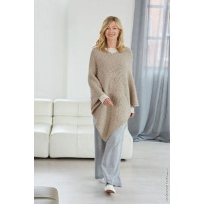 Opskrift Poncho i Merino Uno p dansk sendes som PDF