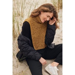 Opskrift Rullekraveindsats i CoolWool Vintage p dansk sendes som PDF