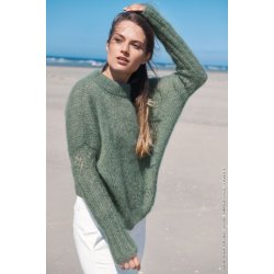 Opskrift Sweater i Silkhair Dansk sendes p PDF