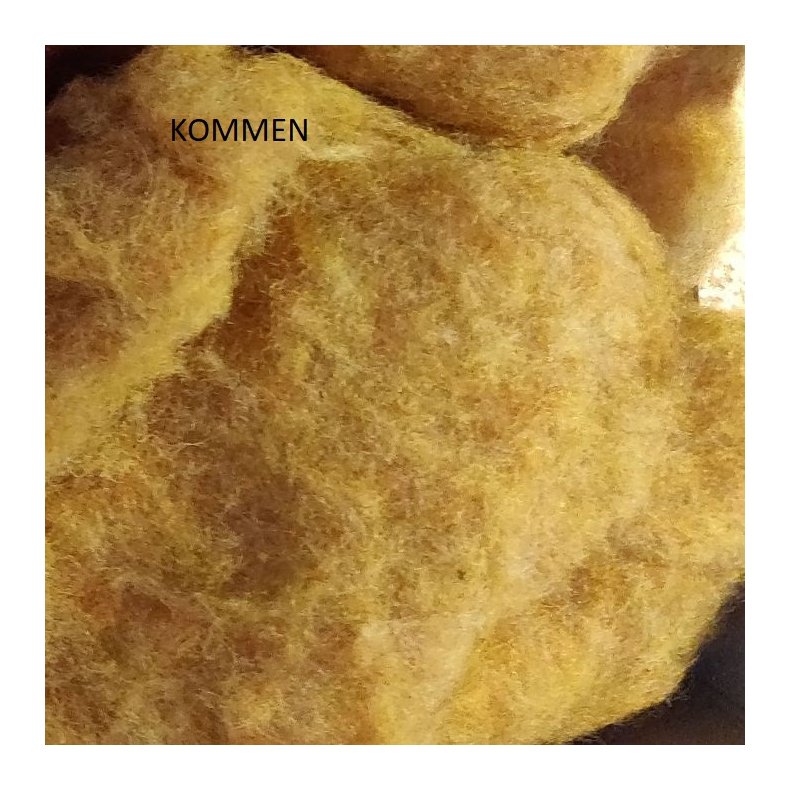 Merino lammeuld spindefibre 50g