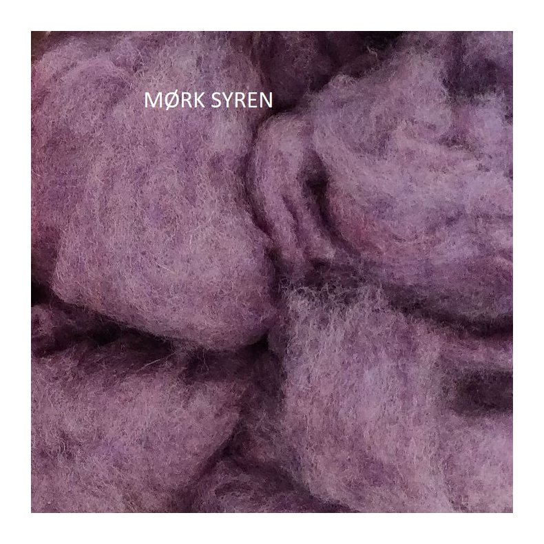 Merino lammeuld spindefibre 50g