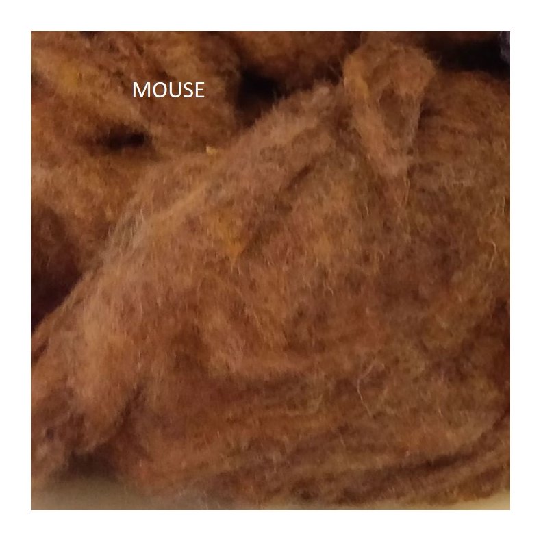 Merino lammeuld spindefibre 50g