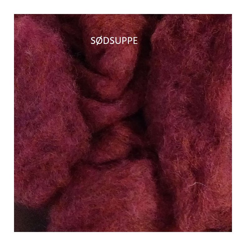 Merino lammeuld spindefibre 50g