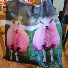 Brepose med lyserde fr fra Lana Grossa