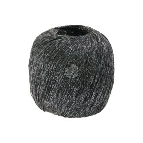 Brillino Glimmer garn Sort 18