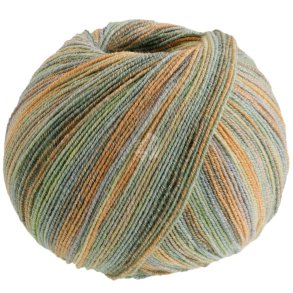 Meilenweit Bomuld/bambus Sole Mix 6417 Orange/Lysgul/Gr/Lysgrn 100g