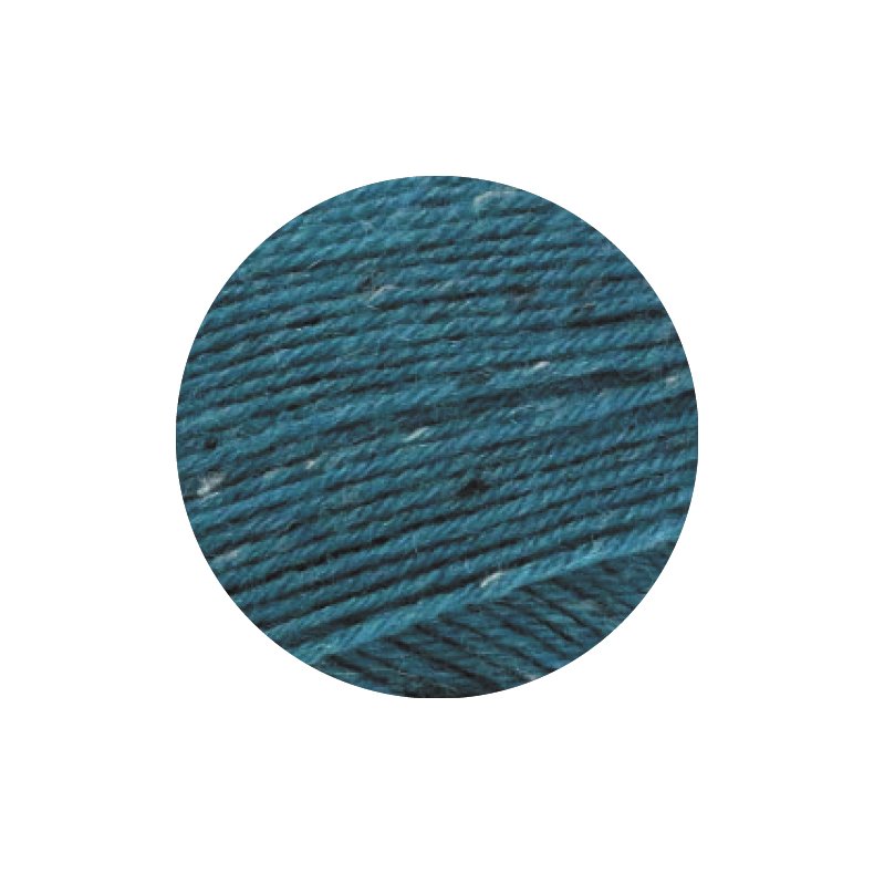 Meilenweit 100g Petrol tweed 159