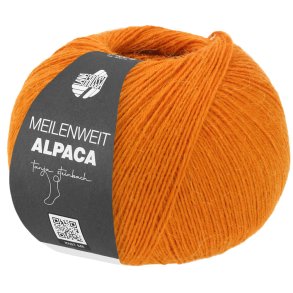 Meilenweit 100g Alpaca Orange 2019