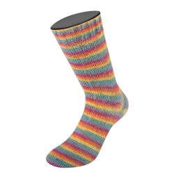 Cosy Socks Stribet 100g 