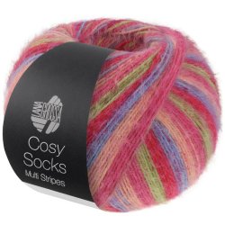 Cosy Socks Stribet 100g 