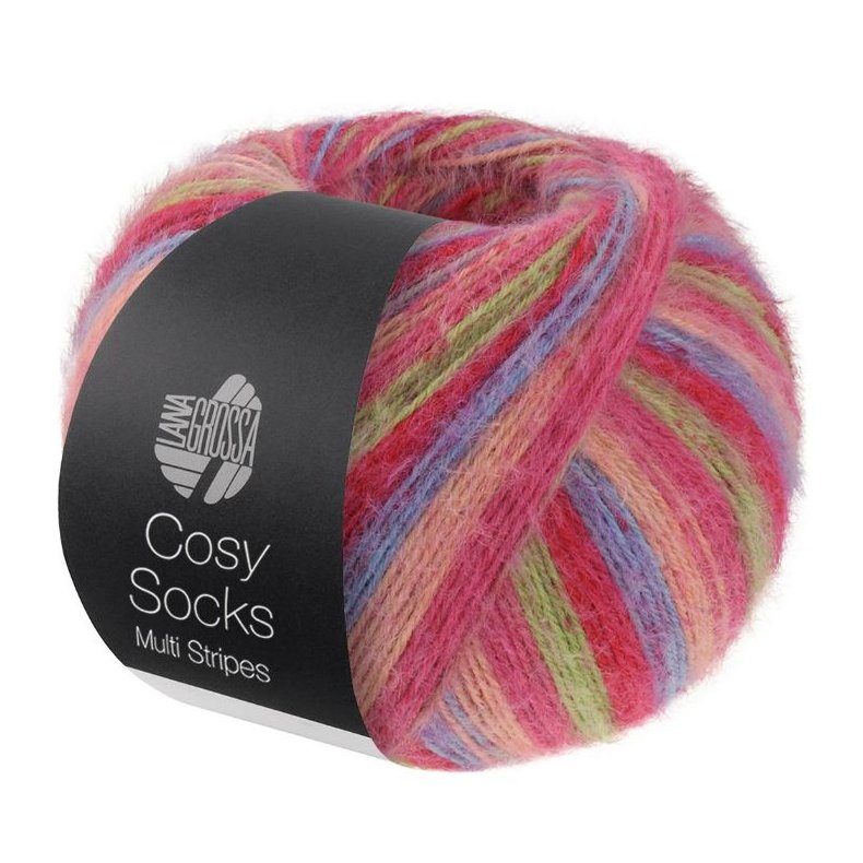 Cosy Socks Stribet 100g 