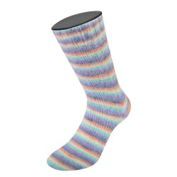 Cosy Socks Stribet 100g 