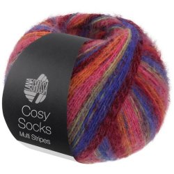 Cosy Socks Stribet 100g 