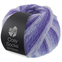 Cosy Socks Stribet 100g 
