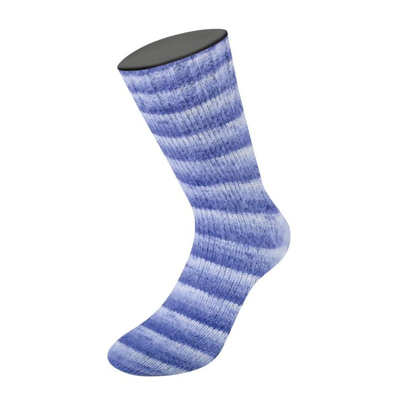 Cosy Socks Stribet 100g 