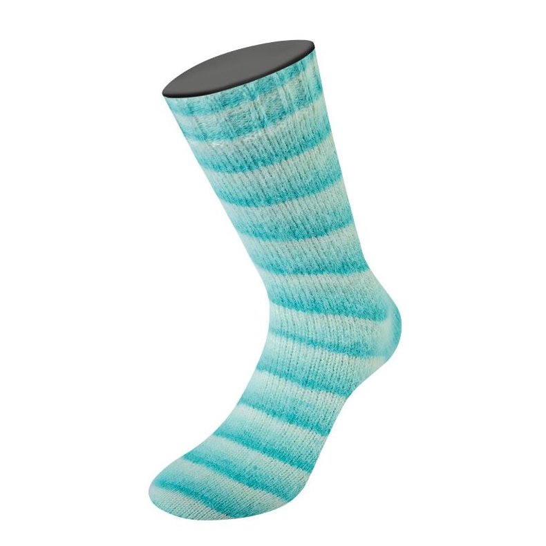 Cosy Socks Stribet 100g 