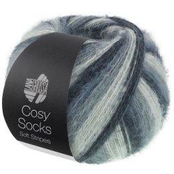 Cosy Socks Stribet 100g 
