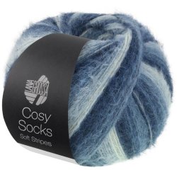Cosy Socks Stribet 100g 