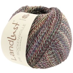 Landlust Die Sockenwolle 214 Gr/Mos/Mrkrd 100g