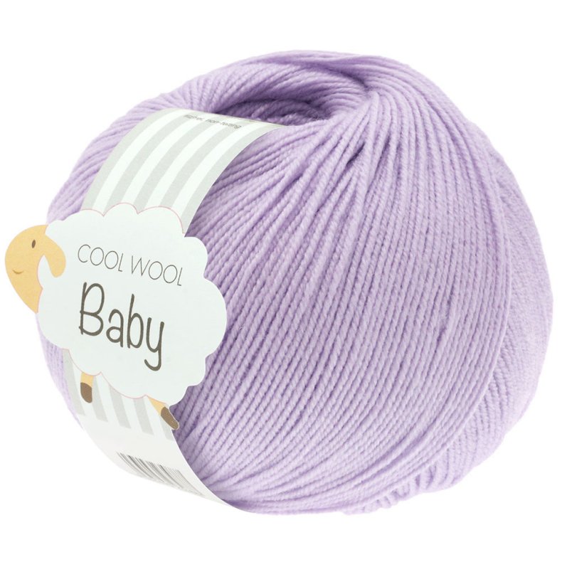 Cool Wool Baby Lys lilla 268