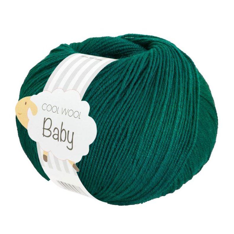 Cool Wool Baby Mrkegrn 320