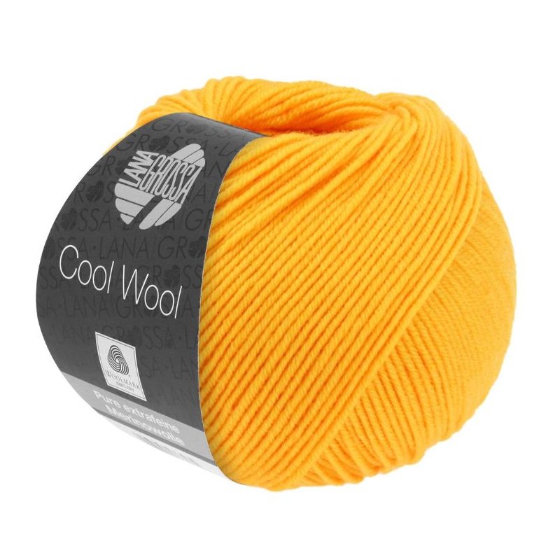 Cool Wool Ekstrafin Merino Gul 2085