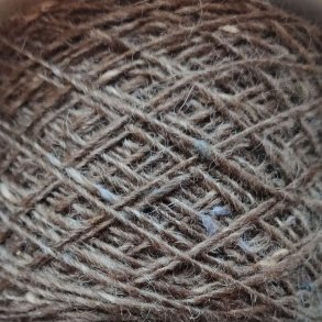 Mohair Tweed Brun 50g