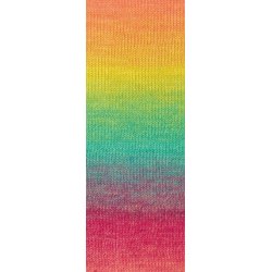 Gomitolo Versione 450 Hindbr/hummer/orange/jade/turkis/fuchsia